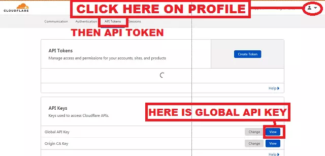 Global API key