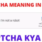Captcha meaning in hindi Captcha code क्या है